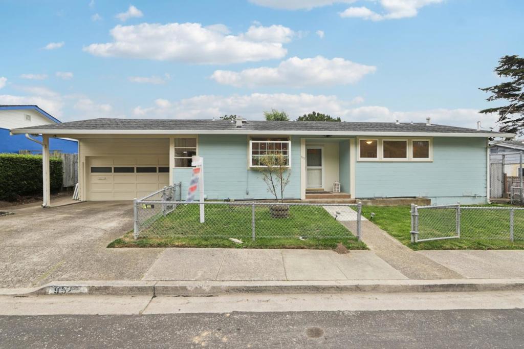 Welcome to your next home in the charming city of Pacifica! This spacious residence boasts 3 bedrooms and 3 full bathrooms, with a layout featuring more than one primary bedroom conveniently located on the ground floor. The heart of the home is the well-appointed kitchen, complete with a gas oven range, dishwasher, garbage disposal, and refrigerator, all enhanced by a skylight that floods the space with natural light. Enjoy meals in the inviting dining area, and relax in the separate family room. The home features a mix of hardwood, marble, tile, and vinyl/linoleum flooring, providing both style and durability throughout. Central forced air heating ensures comfort. A cozy fireplace adds warmth to the living space. For your convenience, laundry facilities are located in the garage, which also houses a washer and dryer. The property includes a two-car garage and an additional shed for extra storage. This home falls within the Pacifica Elementary School District. Don't miss the opportunity to make this your new home!