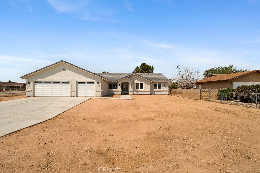 Stunning Upgraded Home in Prime Hesperia Location – Built in 2022!
Welcome to this beautifully upgraded, move-in-ready home located in the heart of Hesperia. Built in 2022, this modern gem offers 4 spacious bedrooms, 2 full bathrooms, and 2,111 square feet of open-concept living space designed for comfort and style.
Situated on an expansive 19,000 square foot lot, the property offers ample room for outdoor entertaining, RV parking, or even a future pool. Inside, you'll find high-end finishes throughout, including upgraded flooring, custom cabinetry, sleek countertops, and energy-efficient features. The chef’s kitchen flows seamlessly into the dining and living areas, perfect for gatherings and family time.
The home also boasts a large 3-car garage, providing plenty of room for vehicles, storage, or a workshop setup. With modern design, thoughtful upgrades, and plenty of space both inside and out, this home checks all the boxes.