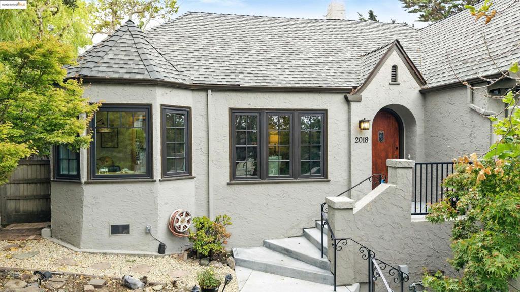 This fabulous Tudor holds its charm over the years. This family raised their sons, who are now residing in Southern California, but still have warm memories, riding down Marin Ave in their skate board, walking down to Solano Avenue, Indian Rock and schools. All the windows are dual paned, gas furnace with 2 controls, one for the front social rooms and the second for the back bedrooms. Beautiful hardwood floors, the glass dining room doors, fireplace and high livingroom ceiling touches the ambiance of that period. The semi commercial kitchen remodeled in 2003 installed by a commercial kitchen contractor great for family meals, social gatherings, walk out to adjacent deck and enjoy the serene backyard.