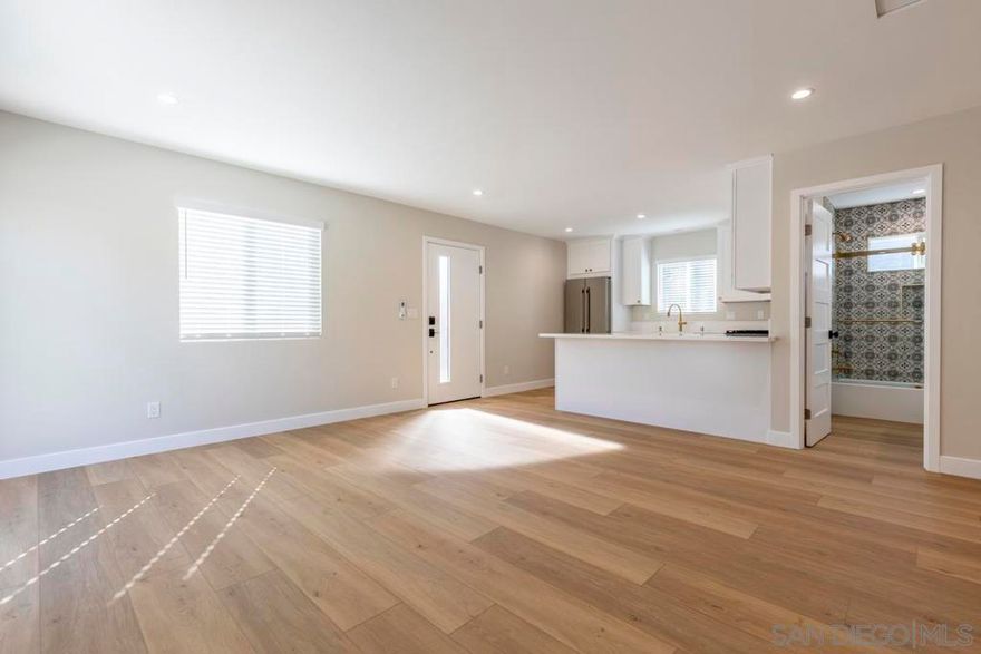 Be the first to live in this newly built, contemporary home, featuring beautiful floors, countertops, all appliances including in-unit washer and dryer, air conditioning, and a split floor plan so each bedroom has privacy. This property is conveniently located to I-8, I-805, CA-15, and CA-94.