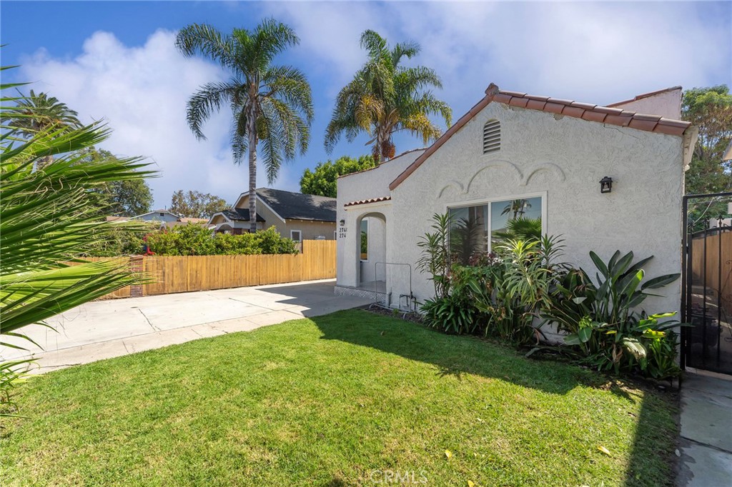 Discover this stunning dual-unit residence nestled in desirable neighborhood of Los Angeles. The main home boasts 3 bedrooms, 2 baths, engineered hardwood flooring, high ceilings with modern recessed lighting, central heat and air and expansive windows that flood the space with natural sunlight. It features three spacious bedrooms and two luxurious bathrooms, each adorned with sleek designer tile, dual vanities complete with rain showerheads—perfect for unwinding after a long day. The second unit offers 2 bedrooms, 2 baths and acomfortable stylish living space with two well-appointed bedrooms and a beautifully designed bathroom, also finished with designer tile and dual vanities, making it ideal for extended family, guests, or rental income with a mini split A/C wall unit. At the heart of the main home is an impressive chef’s kitchen showcasing stunning marble countertops, a cozy breakfast nook, an oversized undermount sink with a striking marble backsplash, and white shaker cabinetry. It’s equipped with brand-new stainless-steel appliances, including a gas range and dishwasher—combining both beauty and functionality. Words can only do so much—this home truly must be experienced in person to appreciate its warmth, charm, and exceptional craftsmanship. Schedule your visit today and fall in love with everything it has to offer.