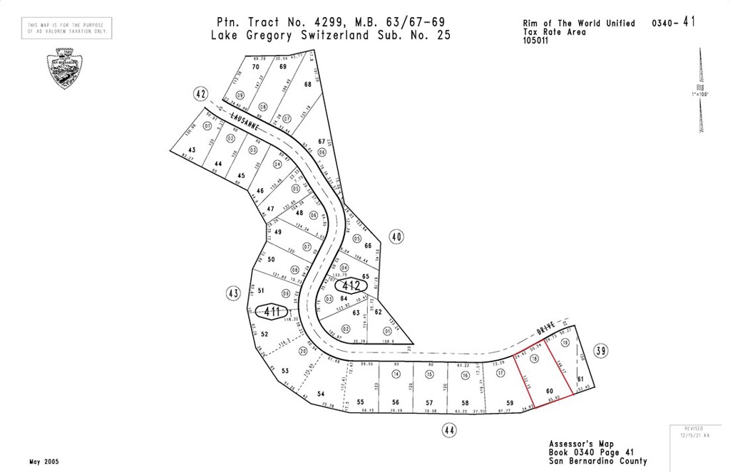 Crestline (CRES) - Land