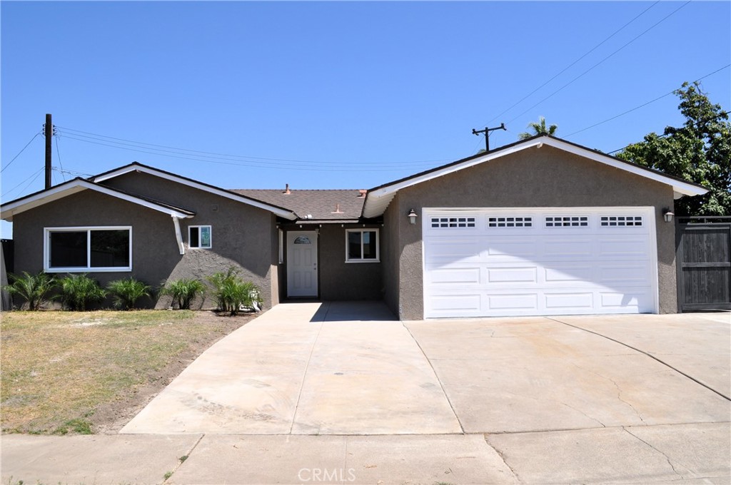 Welcome to this stunning 3 bedroom, 2 bath single-story home that has been completely refreshed and move-in ready! From the fresh new paint inside and out to the thoughtfully chosen finishes. Step inside to find a bright, open layout featuring new Italian porcelain tile flooring throughout. The kitchen is a showstopper with a generous 9-foot quartz countertop, gorgeous new cabinetry, and GE stainless steel gas range and dishwasher. A newly installed reverse osmosis water filter at the sink offers clean and crip drinking water every day. Both bathrooms have been refreshed with spacious walk-in shower, and the home offers a smooth flow with plenty of natural light. Brand new cooling and heating 24000 BTU mini-split unit in the living area. Outside, enjoy an expansive backyard- perfect for entertaining, gardening, or relaxing. New epoxy-coated garage floor for a clean, durable finish. Don't miss your chance to own this remodeled gem- schedule your showing today!
This 10,000 sq ft plus lot has the potential for a SB9 adding a 2nd unit 1200 sq ft 2-story and an additional attached ADU of 1200 sq ft 2-story.