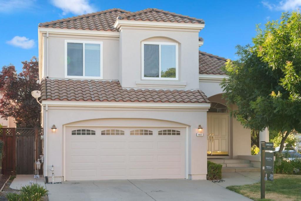 Welcome to Your Dream Home in the Sought-After Via Sorrento Neighborhood! Just minutes from lively Downtown Morgan Hill, this beautiful area offers a wealth of shopping, dining, and entertainment options. This stunning 4-bedroom, 3-bath residence boasts over 2,400 sqft. of spacious living. As you enter, you'll be welcomed into a bright and airy family room adorned with gorgeous large tiled floors, a fireplace, and vaulted ceilings an ideal setting for both entertaining and relaxing with friends and family. The heart of this home is its well-appointed kitchen, complete with a convenient island that overlooks the family room. This flow creates the perfect atmosphere for gatherings, complemented by a low-maintenance backyardperfect for outdoor enjoyment without the hassle! Venture upstairs to discover brand new carpet throughout. The expansive primary bedroom serves as your personal retreat, complete with a cozy fireplace. The luxurious primary bath is designed for comfort and convenience, featuring double sinks, a soothing soaking tub, a separate walk-in shower, and a generously sized walk-in closet. Dont miss out on the chance to call this exquisite property your home! Schedule a showing today, and uncover all the wonderful features this exceptional home has to offer!