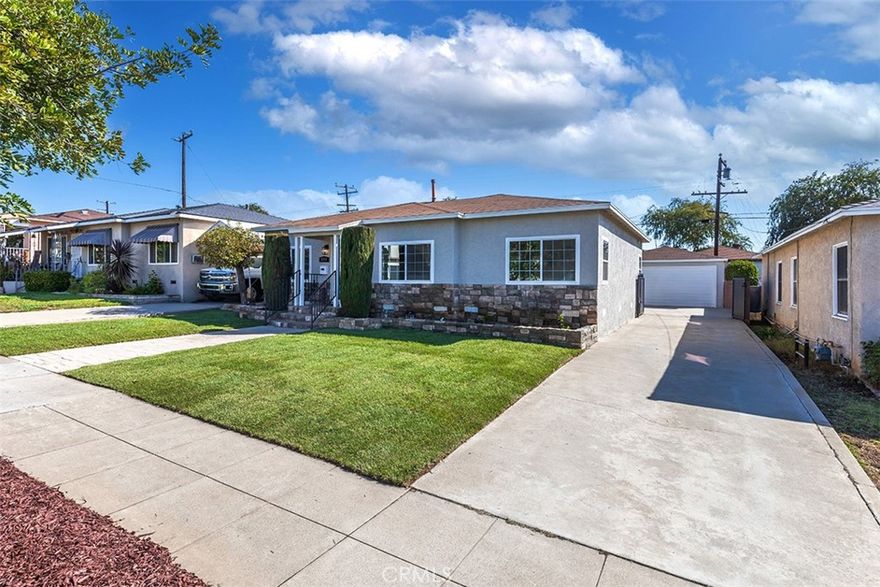 Welcome to 528 N. Via Val Verde, a beautifully upgraded home in the heart of Montebello. Just fifteen miles from both Downtown Los Angeles and Pasadena, this prime location offers the perfect balance of convenience and tranquility. The Civic Center, City Hall, library, fitness centers, grocery stores, and a wide selection of restaurants are all just minutes away.



This fully remodeled 3-bedroom, 2-bathroom home has been thoughtfully updated with modern finishes and features designed for both comfort and style. Inside, you’ll find spacious living areas, a formal dining room, and a beautifully renovated kitchen that is perfect for everyday living and entertaining. The home also includes the convenience of an indoor laundry area along with updated flooring and central AC, ensuring move-in-ready ease.



A long driveway leads to a detached two-car garage, which already includes a full kitchen and 1bed 1bath—The ADU conversion can generate rental income, create a guest suite, or provide additional living space.



With its gated entry, remodeled interior, and fantastic potential, this Montebello property is a rare opportunity you won’t want to miss.