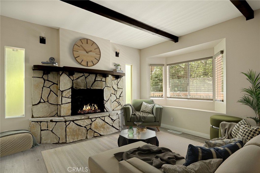 Step inside this fully remodeled Lake Arrowhead retreat and discover a fresh take on mountain living. Every detail at 833 E Victoria Ct has been thoughtfully updated offering style, comfort, and functionality in a peaceful wooded setting. The open-concept living space is warm and welcoming, with rich natural light, updated flooring, and a beautiful flow between the living room, dining area, and modern kitchen. With 3 bedrooms 2.5 bathrooms and one being a private en-suite primary bedroom, there’s room for everyone to relax in comfort.
Outside, enjoy the forested backdrop and potential for year-round outdoor enjoyment. While the listing shows some of the home’s charming curb appeal, be sure to ask for more photos especially of the rear yard and deck areas. There’s more to explore than what’s shown! Additional highlights include off-street parking, private water company, and private road maintenance making this home a smart choice for winter accessibility and long-term ease of ownership. Whether you’re looking for a weekend getaway or a permanent mountain haven, this home is move-in ready and waiting for you.