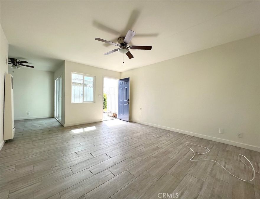 When you see this listing Active it's available!!! Tour open everyday between 8am to 6pm, go direct and just show up at the front door! Newer remodeled single story apartment, Laundry room hooks up in the unit! Double pan windows, newer cool/heat A/C unit, newer paint, newer doors and casing, newer floor, newer baseboard, newer light etc, fully remodeled kitchen and shower; Private front yard; 1 single car garage and off street parking; Great location close to everything you need, walking distance for shopping and dining. Minutes to CA-55, CA-22, CA-57, CA-91 and I-5; Submit your application to secure the place for your family! All applicants must have 620+ credit scores and family net income 2.5 x rent