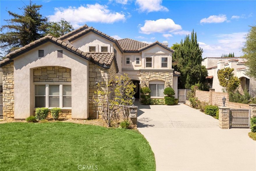 Enjoy living in this beautiful home located in North San Gabriel, it features 5 bedrooms ,4.5 bathrooms plus an office with 3,391 sq.ft living space, three-car garage providing ample parking and storage space for your convenience.  The office on the 1st floor can be used as a 6th bedroom.

As you approach the double doors from the front yard, you are greeted with beautiful high ceilings, an elegant living room with a lovely fireplace. It seamlessly leads you to the formal dining room. The Kitchen with large center island, ample cabinets and pantry, which then opens up to a family room offering a spectacular space for entertaining.  Downstairs suite offers one bedroom and full bathroom is perfect for guests, in-laws, or grandparents. Upstairs huge primary bedroom suite with closet, double sinks, a standing shower and a jetted bathtub. The backyard offers fruit trees and ample space for playground or family gathering. This beautiful home is conveniently located near many local restaurants, shopping, amenities, parks, and schools. Must see!
