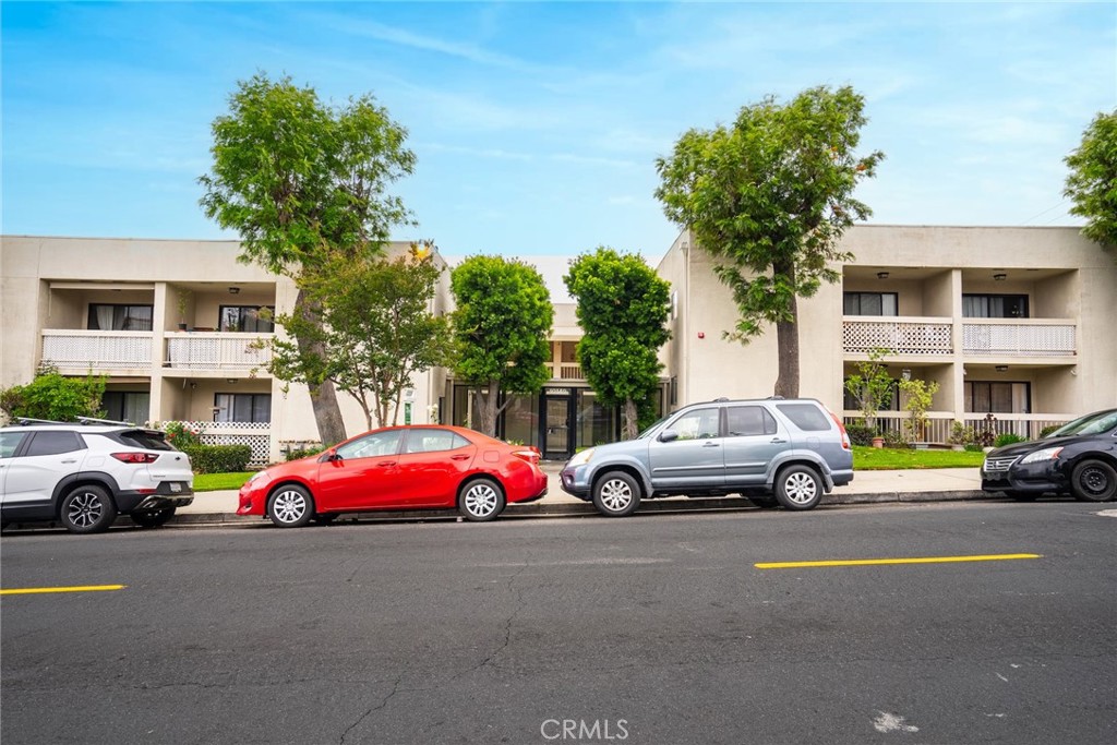 Welcome to this beautifully maintained Alpine Terrace end unit condo nestled in the scenic Foothills. This 2-bedroom, 2-bathroom condo built in 1984 offers 756 sq ft of comfortable living space. This rare ground-floor end unit boasts desirable features including central air and heat, stylish wood flooring, and an in-unit laundry for ultimate convenience. The bright and open floor plan includes a well-sized living area that opens onto a spacious private patio—perfect for relaxing, entertaining, or enjoying the peaceful mountain surroundings. The kitchen is functional and inviting, with great flow into the dining and living areas. Both bedrooms are thoughtfully laid out for privacy and comfort, with the primary suite offering an en-suite bathroom. Additional highlights include tandem parking for two cars in a secured garage and a well-kept complex. Ideally located just moments from the popular stretch of Commerce Ave lined with shops and local eateries, this home provides the perfect balance of small-town charm and urban convenience.