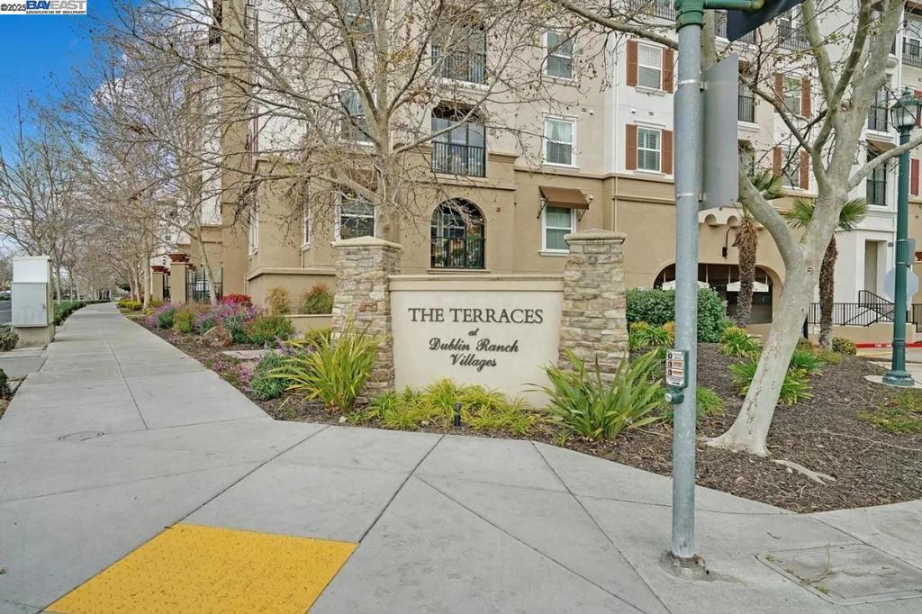 Wonderful Dublin Condo! This condo features Living Room with Cozy Fireplace and Balcony, Tile/carpet flooring thru-out. Updated Kitchen with granite counters, Dining Area. Spacious master bedroom suite and 2nd guest bedroom and full bathroom. This unit is in immaculate condition. Central A/C and heat. Full size washer and dryer in unit. The Terraces community offers onsite management, club house, pool, spa, and gym. 2 deeded parking spaces are included with the unit. The Terraces is ideally located along Dublin Blvd. within walking distance to BART, nearby Emerald park and Aquatic Center, schools, shopping and restaurants. Washer Dryer in unit. 2-car underground parking. Lots of Amenities onsite including pool, club house, and gym.