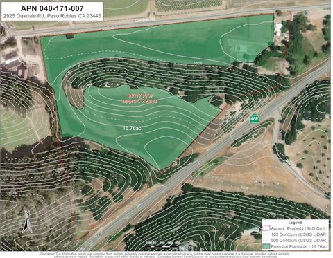 Tiny photo for 2925 Oakdale Road, Paso Robles, CA 93446 (MLS # NS25079946)