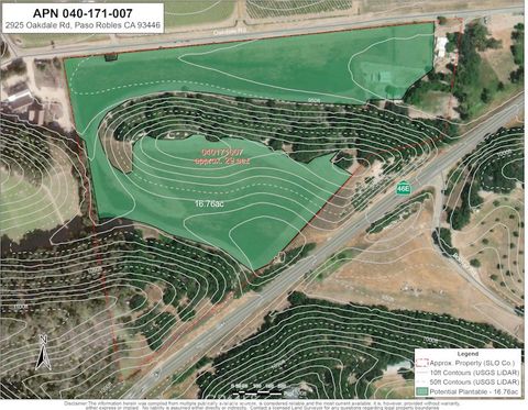 Tiny photo for 2925 Oakdale Road, Paso Robles, CA 93446 (MLS # NS25079946)