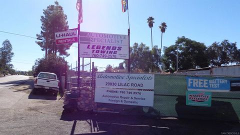 29030 Lilac Rd. Valley Center CA 92082