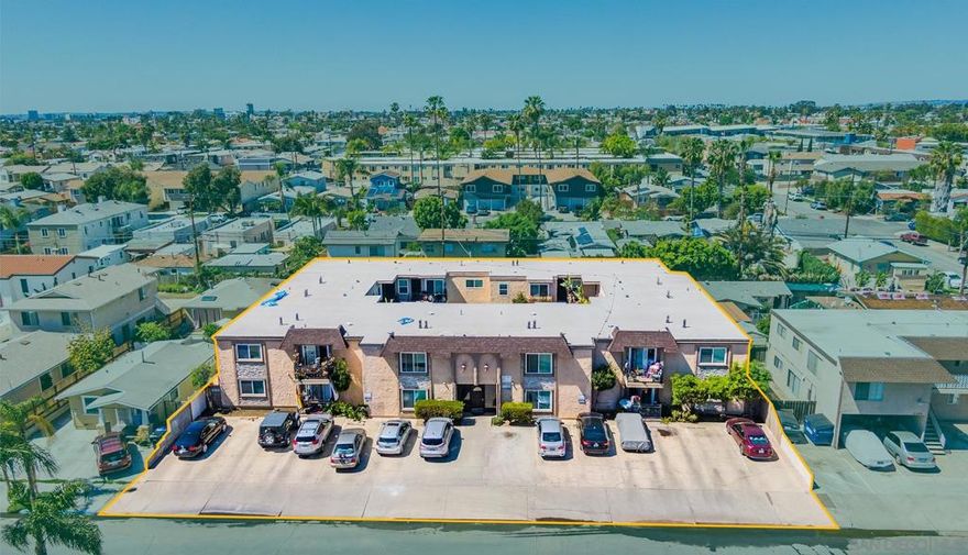 Laurel Manor offers an investor 20% upside in rents in the rapidly accelerating rental market of Normal Heights. Located at 4566 36th Street, the 13,862 square foot structure built in 1973 is situated on a 16,625 square foot lot just over a block from Adams Avenue. The property features one 2Bd/2Ba, six 2Bd/1Ba, fourteen 1Bd/1Ba, and one studio unit. The common areas boast a pool, laundry facilities, 14 surface parking spaces, 2 single car garages and 2 double car garages. Most of the units have undergone remodeling in the last 10 years.