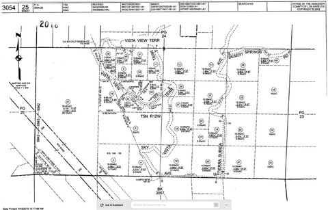 Photo of 0 vac/vic vista terrace, Palmdale, CA 93551 (MLS # TR25244779)