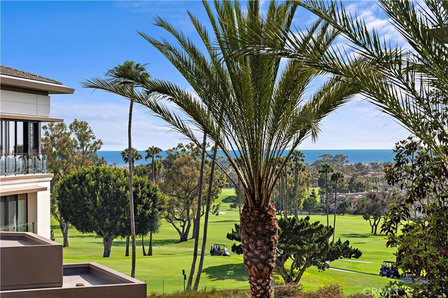 Experience the pinnacle of coastal elegance at The Meridian, an exclusive enclave at Fashion Island in the heart of Newport Beach where privacy, security, and refined living seamlessly converge.  Comprising just 79 homes, the mid-rise podium buildings feature modern, refined architecture while offering concierge services with 24-hour top-tier security ensuring every detail of your lifestyle is managed with care. 

Welcome to 1431 Santa Barbara Drive where the experience of secure, SINGLE-LEVEL LIVING begins with DIRECT elevator access to your private, non-shared entry foyer that opens effortlessly into your home providing unmatched privacy and convenience.  Upon entry you will immediately be greeted by an open concept with floor-to-ceiling windows and sliding glass doors that capture golf course, ocean and sunset views while inviting an abundance of natural light, creating a warm and luminous ambiance throughout. 

Thoughtfully designed, the three-bedroom, three-bathroom layout is a rare end-unit with NO common walls and is flanked by natural light while offering soaring 10-foot ceilings, genuine hardwood flooring, and designer finishes throughout. Tailored for the culinary enthusiast, the gourmet kitchen features premium Subzero and Wolf appliances, a wine refrigerator, and a spacious island that invites entertaining with style and ease. The private balcony offers refreshing coastal breezes and inspiring views, adding serene sophistication to daily life. The primary/master suite serves as a true sanctuary, complete with DUAL walk-in closets and a spa-like en-suite bathroom featuring a soaking tub and separate shower. Two additional bedrooms provide versatile spaces, perfect for guests, a home office, or both. At The Meridian, residents enjoy a curated selection of amenities that elevate leisure and wellness. Rejuvenate in the yoga studio, stay active in the state-of-the-art fitness center, or host gatherings in the elegantly appointed club room. The inviting pool deck offers an ideal setting to bask in the California sunshine, while situated just moments from Newport Beach’s world-class shopping, dining, and entertainment, as well as its pristine shores, this residence offers an unmatched coastal lifestyle. Immerse yourself in the extraordinary at The Meridian, where luxury and tranquility come together in the heart of Newport Beach.