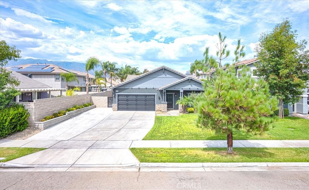 Welcome to 16212 Star Crest Way – a beautifully maintained 4-bedroom, 2-bathroom home offering 2,029 sq. ft. of living space on a spacious 7,700+ sq. ft. lot. This property features an open and inviting floor plan perfect for modern living. Step inside to find a bright living room that flows seamlessly into the kitchen and dining area. The kitchen offers generous counter space, ample cabinetry. Ideal for both cooking and entertaining. The primary suite is a true retreat, complete with a private ensuite bathroom, dual sinks, and a walk-in closet. Three additional bedrooms provide plenty of space for family, guests, or a home office. Enjoy California living in the backyard surrounded by block walls, and perfect for barbecues, gardening, or simply relaxing. The home also includes a 2-car attached garage and a convenient indoor laundry room. Call for a Showing today!!