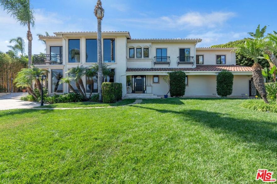 LOCATION, LOCATION, LOCATION! This completely renovated estate is one of a kind!   It has captivating views with glistening and mesmerizing city lights!  Welcome to 6 Toprail Lane. This modern 2 story luxury estate is a highly sought after private oasis, on a 29,815 sq ft lot.  There are breathtaking views from Los Angeles to Dana Point including the Vincent Thomas bridge.  This lush tropical landscaped estate is the perfect home for a family.  It boasts an infinity pool, jacuzzi and sports court.  It offers 5 bedrooms, 5 baths and, bonus room.  The open floor plan is perfect for entertaining.  The ensuite primary bedroom is complete with full bath and private balcony.  A gourmet kitchen is bright and a chef's delight.  The extensive cabinetry and quartz countertops are perfect for meal prep and dining.  The travertine patio boasts a fireplace, built-in Fire Magic gas grill and granite countertops.  The lower level of the property has ten mature fruit trees, with room for a vegetable garden.  This estate is on horse property and private street. The sports court has tennis lighting and can be used for pickleball, volleyball and basketball. The first and second floor living rooms have floor to ceiling windows that take advantage of the tremendous views. The upstairs bonus room can accomodate a pool table and perfect for movies and gaming.  Rancho Palos Verdes offers a luxury lifestyles with award winning schools, beaches, scenic bluffs, biking, equestrian facilities, and nature preserves.  Close to shopping, Rolling Hills Country Club, Trump National Golf Course, and Terranea Resort. Highlights include the Abalone Cove Shoreline Park, South Coast Botanic Garden and Point Vincente Lighthouse