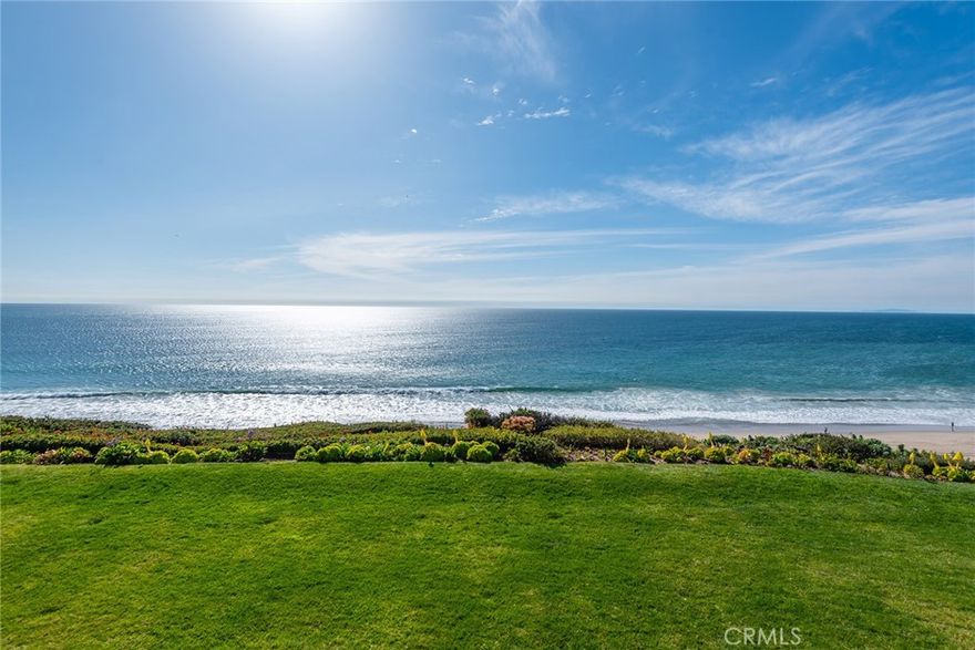 One of kind breathtaking unobstructed whitewater ocean views from the bluffs above Westward Beach. Views from Zuma beach to Pt. Mugu in renowned guard gated Zuma Bay Villas. This remodeled 2 bedroom and 3 bath, loft home will take your breath away. Stainless appliances, granite counters, remodeled kitchen. Vinyl wood flooring throughout. Real fireplace in living room. Oversized loft area for family entertainment activities. Living room with large balcony with views forever. Spacious primary suite on lower level with his & hers separate baths. Two patios and sliders walk out and play in the grassy lawn and ocean below. The Community features a Saltwater pool and spa, club house and tennis court. Private gated walking trail that takes you down to the beach and ''Sunset Room'' restaurant below. Malibu's best location and steps from beaches, shopping and dining.