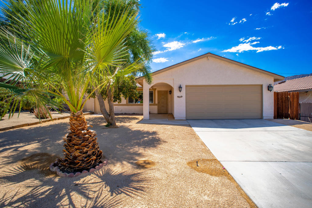 Welcome to 53915 Avenida Villa, a beautifully updated home in La Quinta Cove featuring vaulted ceilings that fill the open living space with natural light, brand-new flooring for a fresh modern feel, and easy-to-maintain front and backyards perfect for low-maintenance desert living. This move-in ready home is ideally located just steps from Fritz Burns Park, where you can enjoy pickleball, tennis, and more. Hiking trails in the Cove offer the ultimate active lifestyle right outside your door. Enjoy proximity to Old Town La Quinta's dining and shops, world-class golf, and everything La Quinta has to offer. This home combines style, comfort, and a great location.