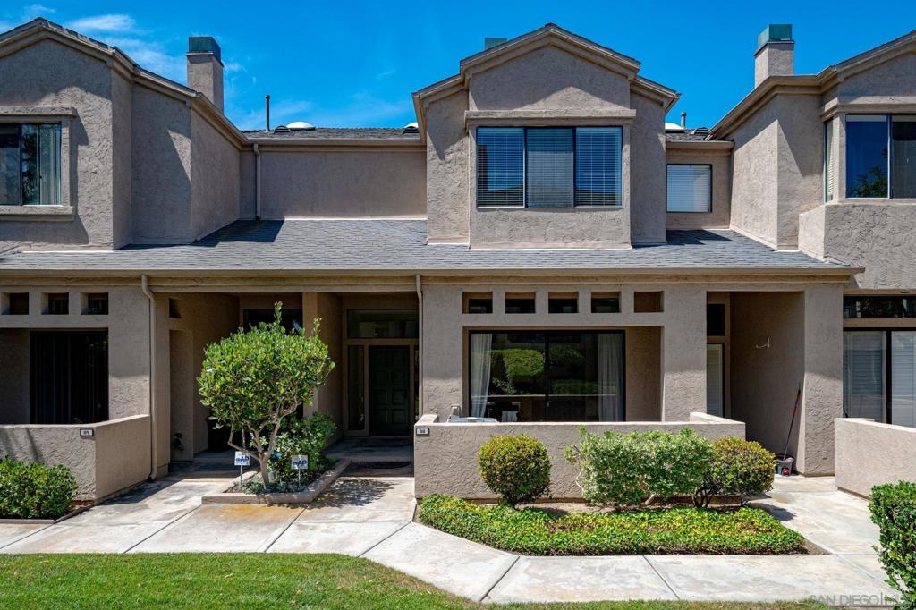 Set in a private, quiet corner of the lovely Nobel Terrace community of UTC, this spacious townhome features a new oven and cooktop, new carpet, and new paint throughout. Stylish touches, like crown mouldings, marble baths, and vaulted ceilings in the step-down living room, create an inviting atmosphere. The designer half bath is a plus! With easy access to the award-winning shops and restaurants at Westfield UTC, and freeways to the north and south, this perfectly situated, sunlit, and peaceful town home is the real deal!