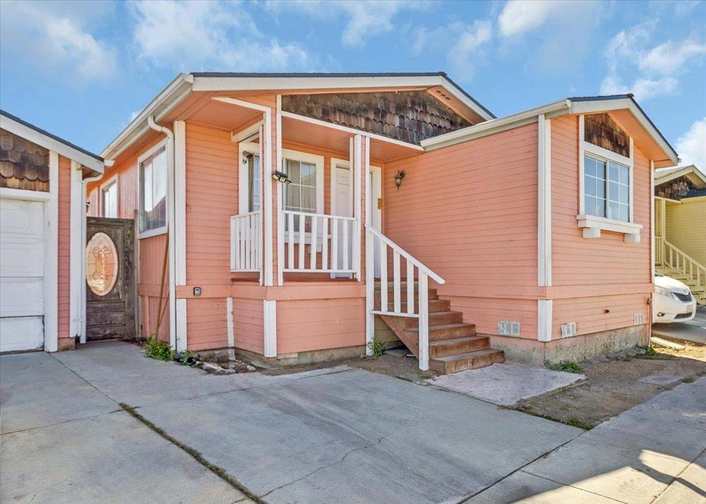 Welcome to your new home in Salinas! Manufactured home on a permanent foundation, with no HOA. The sell includes the lot.This charming residence offers 1,290 sq ft of comfortable living space. The home features three bedrooms, each equipped with a walk-in closet, and two full bathrooms, including one with an oversized tub for relaxation. Newer Roof, Carpet and paint, makes it ready to moving.