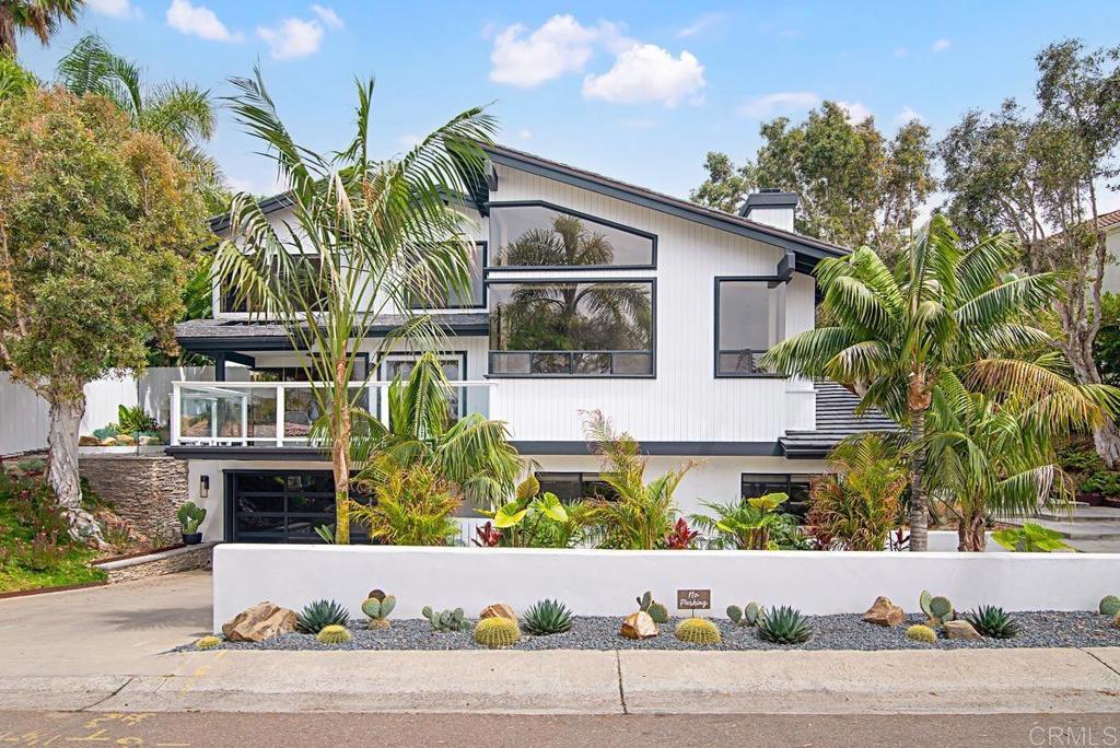 Available for Long-Term Lease! Discover the essence of Old Del Mar with this beautifully furnished lease opportunity. Ideally situated within walking distance of beaches, shops, dining, and the renowned Del Mar Race Track, this contemporary coastal retreat offers the perfect blend of convenience and tranquility. Thoughtfully designed for comfortable living, this light-filled home features 4 bedrooms, 3 baths, and an inviting open layout. The upper-level primary suite is a serene haven with soaring ceilings, ocean views, a spa-inspired bath, and an adjacent secondary bedroom. The heart of the home is a central kitchen that seamlessly connects to the dining and living areas, all opening onto a spacious front deck. Perfect for entertaining or soaking in the coastal ambiance, this outdoor space extends the living area and brings the charm of Del Mars ocean breeze right to your door. Downstairs, you'll find two private bedrooms and a full bath, offering a quiet retreat for family or guests. The backyard completes the home with a peaceful dining terrace, a lush lawn, and raised garden beds your private sanctuary in this highly sought-after neighborhood. Experience the unparalleled lifestyle of Old Del Mar. Rates: $13,500 p/m (Long Term) $12,500 p/m (Sept-May) $16,500 p/m (June-Aug)