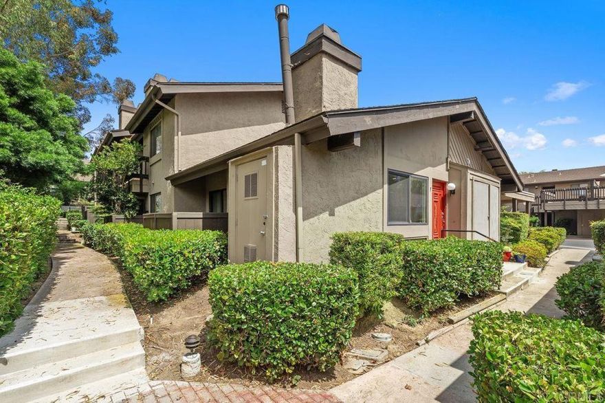 This rarely available, single-level, bright, contemporary home in the sought after La Jolla Park Villas is a masterclass in open design with a corner location and no neighbors above or below offering a unique sense of privacy with easy access to the park. Vaulted ceilings create an expansive, airy atmosphere that defines the home’s thoughtful updates with newer windows and tree views into the park. The open concept, bright, inviting living area flows effortlessly to the remodeled kitchen with an updated bathroom and contemporary flooring and lighting. The bedroom offers flexible functionality, with optional sliding access to the living room to enhance flow and light. A generous walk-in closet with attic access supports the desirable design ethos: clean lines and smart storage. Your private patio seamlessly extends the living space with more views of the park trees. The indoor laundry and carport with additional storage complete the picture. Perfectly located near UCSD, the trolley line, shops, dining, beaches and everyday essentials, this home blends peaceful living with prime convenience.
