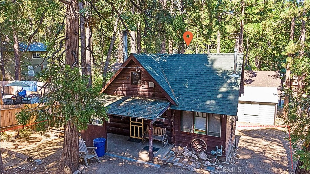 Discover this charming mountain retreat that offers the best of both worlds—peaceful living surrounded by nature, yet just minutes from supermarkets, banks, the post office, restaurants, bakeries, and gas stations. Located near Downtown Running Springs, this hidden gem lets you enjoy the feeling of being on vacation every day while staying close to everyday conveniences.
This cozy home features 1 bedroom, 1 bathroom, and a versatile loft—perfect as an extra bedroom, office, movie room, or creative space. The inviting deck is ideal for savoring sunrise or sunset views with your favorite cup of coffee or tea. The home comes equipped with a stove, refrigerator, and washer/dryer hookups, so all you need to bring is your bed and favorite couch.
Nestled between Lake Arrowhead and Big Bear Lake, the location is perfect for quick trips to year-round attractions. Summer activities include biking, hiking, swimming, camping, off-road adventures, and boating. In winter, enjoy the convenience of walking to nearby shops while your street is plowed, plus a spacious lot perfect for snow play and building a snowman.