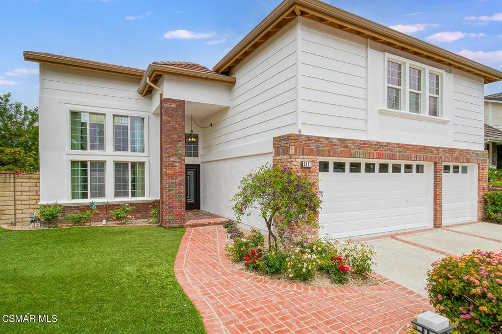 Spacious and Beautiful two-story home on a cul-de-sac location. High ceiling living room with fireplace seating area, Large family room and kitchen with granite countertops and stainless steel appliances. Downstairs laundry room adjacent to powder room. Gorgeous Travertine floors in the entry and in the large living room, wood-like flooring throughout the rest of the home. The stairway leads to 4 bedrooms upstairs with a large Main suite with upgraded ensuite. A large loft that can function as an office or a study / TV area. The 3-car garage has lots of storage and epoxy flooring. The cozy rear yard contains a refurbished pool and spa, with a newer high efficiency heater and new variable speed pump. The gazebo with a brick fire pit makes the outdoors perfect for family gatherings and entertainment. The homeowner has given the home a fresh exterior look. New paint, new siding, brick accents, low maintenance/water-free custom turf landscaping and New Beautiful Custom Iron Style Double Entry Doors. The home has too many upgrades to list.The property is located in a very desirable area close to a major park, shopping, award-winning schools, and easy freeway access.