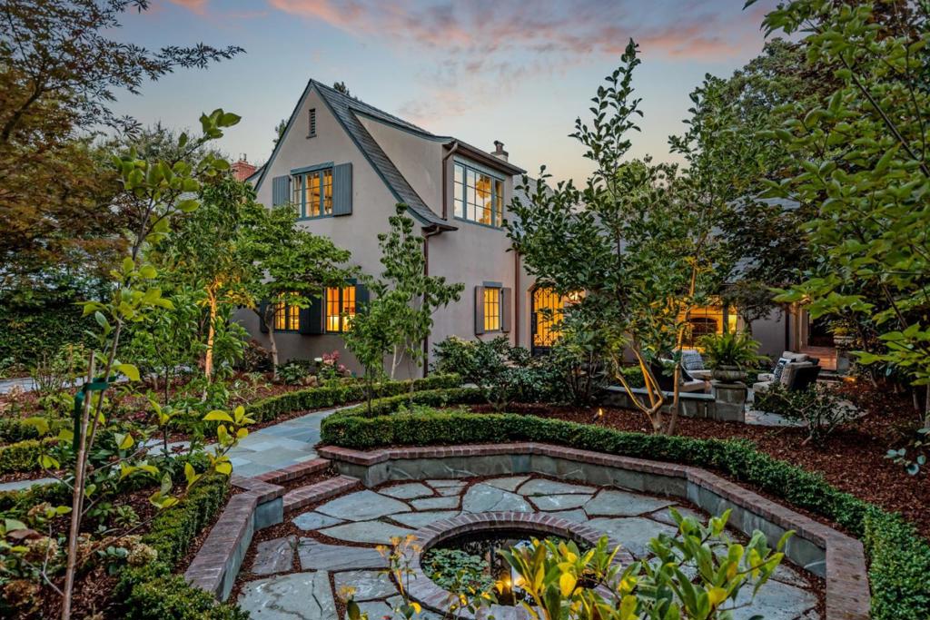 A rare opportunity to own in one of the most coveted Old Palo Alto locations in a home that personifies the quintessential charm of Old Palo Alto.Rebuilt & re-designed in 2002/13 by CAW Architects,Margaret Wimmer Design & Scott Plemons Construction creating pure craftmanship that must be seen to appreciate.Your private compound includes stunning English gardens with a surprise around each corner - enjoy entertaining in an intimate setting or for your start-up launch party - this home does not disappoint.Marvel in the stunning living room with cathedral ceilings & large Rumford fireplace that sets the tone as you overlook the gardens through the large picture window or enjoy the private patio through the french doors that soak in the natural light.Rebuilt from the ground up with new foundation throughout,updated electrical,plumbing,mechanical,steel beams,windows,stucco, & so much more - your home is fully automated through a Control 4 system & Somfy automated shade systems for windows