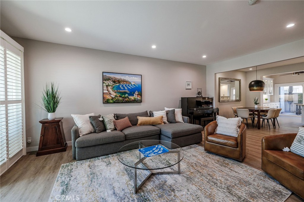 This FURNISHED, spacious, pet friendly townhome with A/C, remodeled in 2020, is perfectly located one block from the beach and walking distance to the Rivera Village and Redondo Beach Pier. The main floor features a modern, open floor plan, private balcony and private outdoor patio, ready for lively BBQ cookouts. The 2023 remodeled kitchen is a cooks dream, featuring Viking appliances, plentiful counter space and a breakfast bar.
The upper floor has three large bedrooms and a laundry closet. The Master Bedroom (with a King bed) includes vaulted ceilings, a balcony, and an oversized bathroom with dual sinks and a rain shower. The two other bedrooms (both with full beds), include built in lofts and share a remodeled bathroom. The lowest story bonus room, complete with a full bathroom, can be used as a guest room with the pull out sofa, an office, 4th bedroom, or just another area to relax. Exit Cleaning Fee is $550, Pet Fee is $500. Tenant pays for all utilities except trash.