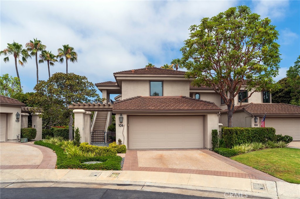 Welcome to your Upper-Level Luxury Penthouse, ideally situated in the Prestigious Guard-Gated Community of Sea Island. Enjoy breathtaking Views from every room—including Sunsets over Catalina Island, Upper Newport Bay (including the Newport Aquatic Center), the Newport Beach Country Club golf course, and sparkling city lights. This rare offering is the only building in Sea Island without common walls, allowing for significantly more windows and abundant natural light throughout. Enter through Gorgeous Custom double Dutch doors into a Grand Formal Entry that sets the tone for the Spacious, Elegant living that awaits. Spanning approximately 2,791 sq. ft. of Single-Level Living, this Gorgeous 3-Bedroom, 3.5-Bath Residence is an Entertainer’s Dream, featuring Soaring 10- and 12-foot ceilings and refined Designer finishes.The Chef’s Kitchen boasts Custom Cabinetry and hardware, Neolith Estatuario countertops, Sub-Zero column Fridge and Freezer, Wolf 36” 6-burner gas range, and a Built-in microwave drawer. The Open-Concept layout flows seamlessly between the Kitchen, Dining area, and Living room—ideal for entertaining. Each Bedroom features an En-suite Bath. The Oversized Primary Suite offers stunning Views and Patio access, a spacious Walk-in Closet with Custom Built-ins, and a Spa-inspired Bath with Dual Vanities, private Commode, Soaking Tub, and Large Walk-in Shower wrapped in Marble and Mosaic tile. The Second Bedroom is generously sized—ideal as a Secondary Primary Suite—with Views of the 13th hole and the quiet, smaller of the two community Pools. Its En-suite Bath includes a floor-to-ceiling marble subway tile Shower and Custom glass enclosure. The Third Bedroom, located at the front of the unit, features a Luxurious marble Walk-in Shower with multiple Shower Heads, Custom tile floors, and a Designer Vanity. Additional Highlights include a Stylish Guest Powder room with Gorgeous dimming sconces for ambient Mood lighting, triple-pane Casement Windows, LED recessed Lighting throughout, Professional-grade low-voltage AV wiring, in-ceiling Speakers, and an interior Laundry Room with pre-wiring for a private Elevator. Direct stair access leads to the attached 2-Car Garage.Community amenities include 24-hour security, Tennis courts, two Pools and Spas, and an Elegant Clubhouse. PRIME location near Scenic Walking Trails and just minutes to Fashion Island’s world-class Shopping and Dining.