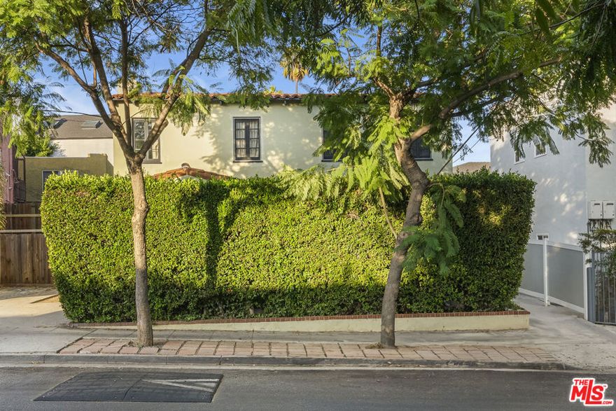 Location! Location! Prime West Hollywood, Norma Triangle - An amazing value legacy property, Excellent GRM/CAP income with future Upside Potential and always rented! All 5 units, each with private courtyard/garden space, made up of 2-Two bedroom townhouses, 1-One bedroom and 2-Studio apartments. Located in one of the most exclusive West Hollywood neighborhoods, known as the Norma Triangle, adjacent to Beverly Hills and steps from the Pacific Design Center and the shopping & entertainment avenues of Robertson, Doheny, Melrose, Santa Monica & Sunset Blvd. A gated, Spanish style, garden architectural compound. Excellent income Plus future upside value, with three of the units already updated, and offering good higher income potential for the other 2 units. An amazing opportunity for this A+ location with a 93 Walk-Score! Buyer has the opportunity to assume an excellent assumable loan ($880,000) with 30 year fixed financing at 4.97%! This allows investors an opportunity to acquire a high cash-flowing well-located asset poised for strong long-term appreciation. Please note that the subject property is being sold "As-Is" . Showing with accepted offer only.