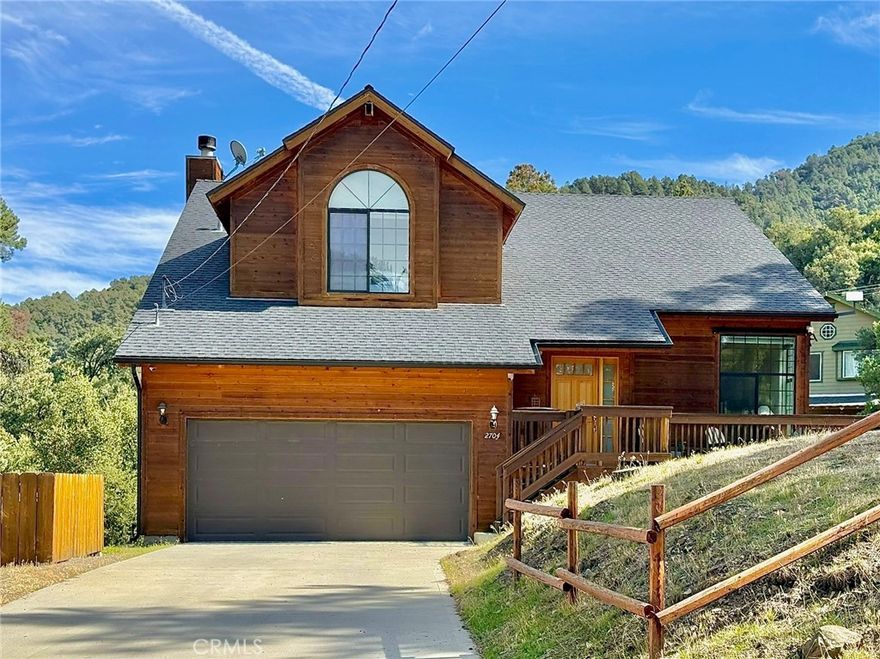 Stunning turnkey 3-bedroom, 2.5-bath home in the desirable community of Pine Mountain Club, CA. This spacious property offers over 2,300 sq. ft. of living space on a 12,196 sq. ft. lot, and includes the adjacent 10,890 sq. ft. parcel—for a combined lot size of over 1/2 acre on a peaceful cul-de-sac.

Originally purchased directly from the builder, the home has been meticulously maintained and upgraded by the current owners. Interior features include an open floor plan with cherrywood hardwood floors, a large bonus room/loft which can be used as an office or gym, a cozy fireplace in the family room, granite kitchen countertops, stainless steel appliances, custom blinds, ceiling fans, Wi-Fi enabled thermostat, reverse osmosis system, and custom lighting fixtures.

Additional highlights include front and rear decks (rear deck with awning), newly added rain gutters, insulated garage doors, extra garage shelving, and new risers for the septic system for easy maintenance. A new air-conditioning system, custom exterior sunshades, and transferable Starlink internet system further enhance modern comfort and convenience. Some furniture may be available.

Enjoy beautiful mountain views and the tranquility of Pine Mountain Club living—move-in ready and truly turnkey. Comes with an attached two-car garage and endless pride of ownership.