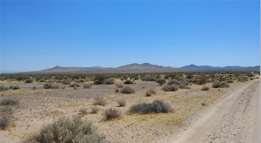 Easy dirt road access! 2.29 acres 1.8 miles east of Helendale Rd. This property lies within the unincorporated area of the San Bernardino County within the 'Resource Conservation' zoning. According to the County this land use designation zoning district provides for open space and recreational activities and single family homes. It is also located within an area of the county that is 'open to shooting and open to night shooting'. Please use the GPS coordinates to locate the property. GPS: 34.850360, -117.298539
