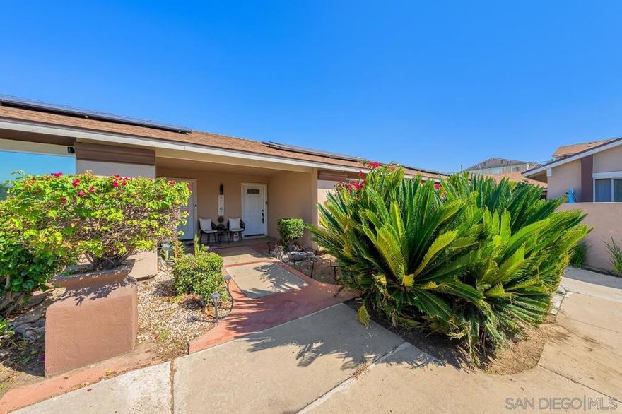 Welcome to this beautifully maintained single-story condo offering the perfect blend of comfort, style, and convenience in a highly desirable location near San Diego’s vibrant South Bay. With 3 spacious bedrooms, 2 full bathrooms, and a private fenced yard, this rare find is ideal for first-time buyers, military families, or anyone looking for low-maintenance coastal living. This is a rare opportunity to own a move-in ready, pet-friendly condo in a prime South Bay location! Whether you're downsizing, buying your first home, or looking for an investment property, this one checks all the boxes.