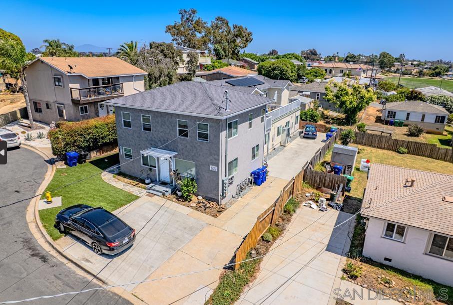 WHITEWATER Commercial Real Estate is pleased to present for sale a newly constructed and renovated 4-unit apartment complex in the Linda Vista neighborhood of San Diego. The units in front were originally a single-story single-family residence that was torn down to the studs and fully renovated in 2022 along with an additional newly constructed second story unit. The units in the back of the property were newly constructed in 2022. This property rests on a 5,265 SF lot with 3,860 rentable SF. 6737 Thomson Ct is comprised of (2) two-bedroom/one-bathroom units and (2) three-bedroom/two-bathroom townhomes. Each unit was upgraded or newly constructed with in-unit laundry, mini-split AC systems, and high-end contemporary kitchens, bathrooms, and living area. Tenants enjoy (4) off-street parking spaces and most of the units have outdoor decks facing the ocean. This property being a 7-minute drive to The University of San Diego (USD) and centrally located near major highways will continue to attract a diverse pool of tenants including students, positioning the investors longevity in mind.