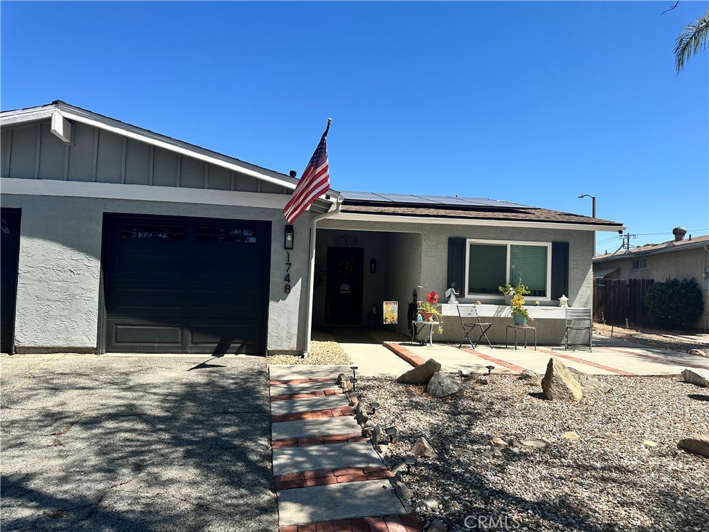 Welcome to your dream home in the city of Hemet !!! Located at 1748 Amigo Dr Hemet in the 55+ Valle Hermosa Community .
This beautiful single story home sits on 3,920 sqft lot with 820 sqft of living area. Home boasts 2 bedrooms and 1 bathroom. Located in a great neighborhood in Hemet. Very convenience in a short drive from Soboba Casino. The home was remodeled back in December 2024 !!! Also the yard had been updated with a brand new fence, and has a new shed in the back yard . Both bedrooms have a custome blinds recently installed 2 months ago. A brand new AC Goodman and furnish for the hot days has been installed 3 months ago. A touch of elegance and functionality of leveler sun shade on the windows .
Buyer to assume solar panel lease.