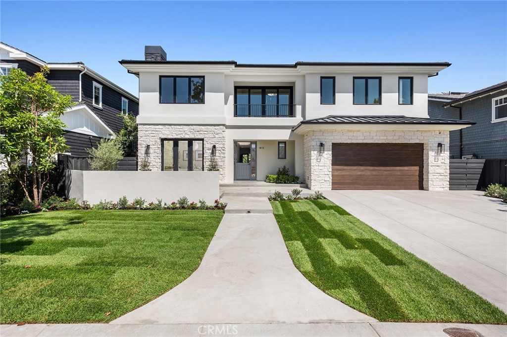 Discover a stunning 4-bedroom, 4.5-bathroom home, plus an office/flex space, in a reimagined custom design nestled in the prestigious Port Streets community of Newport Beach. Originally built by Robert D. McCarthy and recently renovated with a soft contemporary palette, no expense has been spared in sourcing the finest finishes. The gourmet chef’s kitchen, complete with a secondary butler’s kitchen, is a dream come true, featuring indoor/outdoor living and a seamless flow throughout the living spaces. The primary suite is a true sanctuary, with a dedicated home office or workout room and a private balcony. All four ensuite bedrooms are located on the second floor. Spanning a generous 7,540 sq. ft. lot, the backyard features a pool, an attached spa, and beautifully landscaped surroundings, along with a built-in fire pit—ideal for both relaxation and entertaining.
This home perfectly combines contemporary design, luxurious amenities, and a peaceful yet convenient location in one of Newport Beach’s most sought-after neighborhoods. The community's award-winning Blue Ribbon school, Andersen Elementary, serves the community, and the home is also just moments away from exquisite dining and shopping options at Fashion Island.