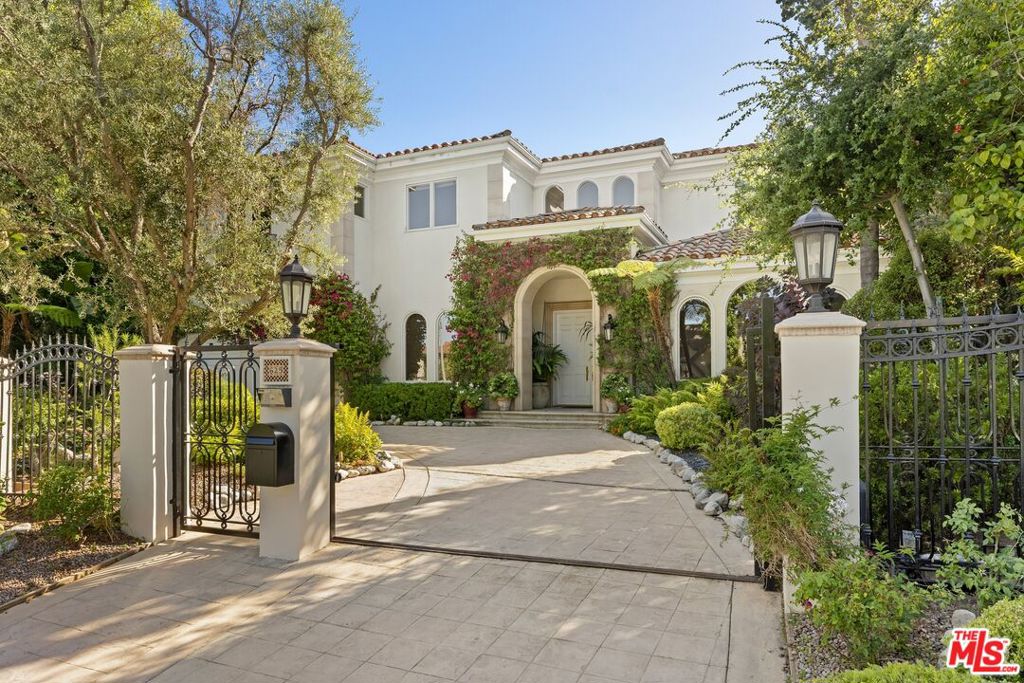Trust Sale. No Court Confirmation Required. Set behind gates on one of the most prestigious and peaceful blocks in the Beverly Hills Flats, 625 Foothill Road is a rare opportunity- a beautifully maintained Mediterranean estate offered for the first time in decades. This six-bedroom, nine bathroom home sits on a prized flat lot and offers the ideal balance of scale, privacy, and character. Each bedroom features its own ensuite bath, while the spacious primary suite includes a private sitting room, dual bathrooms, and two large walk-in closets. The layout flows comfortably, designed for both everyday living and elegant entertaining. A front motorcourt provides a gracious arrival, and the backyard- hedged, manicured, and serene- offers a secluded retreat complete with pool and a wide flat side yard. Lovingly cared for and thoughtfully preserved, the home retains its original charm and integrity, offering a sense of warmth and authenticity that's increasingly rare. Located on the quieter, highly sought-after 600 block of Foothill, this is a property with presence- where lot and layout align in perfect harmony. Square footage by Floor Plans Pros. Assessor square footage is 5,980 sqft. Buyer to do their own due diligence. REVIEWING OFFERS July 1st after 2pm.