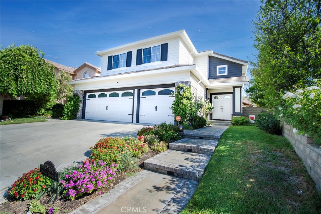 Beautifully upgraded and thoughtfully maintained, this home blends modern comforts with timeless elegance while capturing serene mountain views. Step inside to find authentic wood floors, plantation shutters throughout, and soaring ceilings enhanced by an automatic blind system for the upper windows. The new stair railings and board-and-batten accents add character and style, while a whole-house fan and tankless water heater provide everyday comfort and efficiency. At the heart of the home, the brand-new kitchen showcases high-end cabinetry, Perla Venata quartz countertops, and premium finishes, making it ideal for both daily living and entertaining. Upstairs and down, every detail has been carefully chosen to create a warm and inviting atmosphere. The finished three-car garage is complete with recessed lighting and a finished floor, offering both function and polish. Outdoors, enjoy your own private retreat with a sparkling pool featuring a Pebble Tec finish, designed for beauty and durability, all set against a tranquil mountain backdrop. Lovingly cared for and stylishly upgraded, this residence offers a rare combination of sophistication, comfort, and charm—ready to welcome its next chapter.