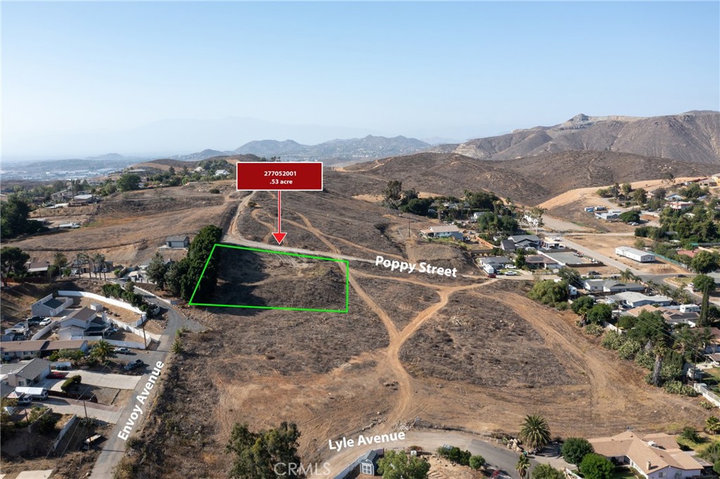 What a rare opportunity to build your dream home in the heart of Corona. This vacant lot on the corner of Poppy & Envoy offers gorgeous views, and a blank canvas to create an amazing home. This lot is in a serene setting and yet near freeways, shopping, schools and in the heart of beautiful Corona. Utilities can be found on Poppy & Envoy. Don't wait get started building your dreams today!