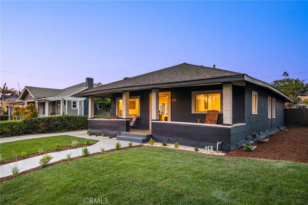 Get ready to have your heart swept away by this one of a kind Historic 1907 Craftsman charmer, located in the heart of LA's prized Jefferson Park neighborhood— one of the city’s most beloved historic districts known for its rich Arts & Crafts heritage. In celebration of that legacy, this home has been thoughtfully reimagined to honor the warmth & design philosophy that defined the Arts & Crafts movement. This dreamy 3 bed 2 bath (PLUS 1 bed 1 bath detached studio) will check all the boxes! Gorgeous architectural character has been integrated w/ innovative design elements, updated systems & a flowing layout that maximizes space effortlessly! As you enter past the covered front porch the living room welcomes abundant natural light. You will be met w/ warm wood floors laid in an elegant herringbone pattern throughout. All overlooked by an open chef’s kitchen complete w/ a custom-built island, high-end appliances & bespoke cabinetry. The spacious bedrooms include handcrafted wood accents throughout. The stunning primary suite is a true retreat that boasts a walk-in closet & a spa-inspired ensuite bathroom. Thoughtful upgrades ensure modern comfort & quality, w/ a new HVAC system, tankless water heater, updated electrical & plumbing, & foundation improvements throughout. At the end of a long private driveway, you’ll find a detached 2-car garage perfect for a home gym, yoga or wellness retreat, man cave, or anything your heart desires. Attached to the garage, is a darling studio w/ a custom-designed half bathroom; perfect for a creative space, guest quarters or home office! The backyard is its own sanctuary w/ twinkling string lights to serve as a magical setting -perfect for vibrant family dinner parties, play or a peaceful respite at day's end! In the heart of the backyard, discover a serene garden area featuring eight handcrafted wooden planters — four already planted w/ herbs & the remaining four left ready for you to create your own garden & make this home truly yours. The home also features a garden shed that offers extra space for storage, tools, or even a cozy DIY woodworking shop for the creatives at heart. Every inch of the property feels intentional & carefully restored & crafted w/ the highest of quality, Beautifully marrying timeless craftsmanship w/ modern comforts & expert design, this sweet home is truly exceptional in every aspect. This is more than a home — it’s a piece of Los Angeles history, thoughtfully revived w/ heart, beauty, & purpose.
