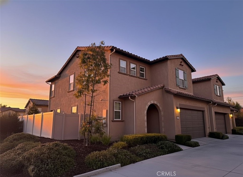 Welcome to Pine Creek at Rice Ranch!
Discover this stunning corner-unit townhome in one of Orcutt's most sought-after communities — Pine Creek at Rice Ranch. With sweeping views of the picturesque hills of the Santa Maria Valley, this home offers the perfect combination of comfort, style, and Central Coast living.
The open-concept living area downstairs is designed for connection and flow, featuring a chef's dream kitchen complete with a massive island, ideal for entertaining and gathering with friends. Upstairs, the primary suite is a true retreat, showcasing a spacious walk-in closet that's every organizer's dream, along with ample natural light and a sense of peaceful privacy.
Enjoy outdoor living with a covered patio and generous backyard space, made even better by the corner lot location. Additional features include a two-car garage, convenient indoor laundry, and low-maintenance living without compromise.
Take advantage of the nearby hiking trails, walking paths, and neighborhood parks that make Rice Ranch such a beloved community. Just 20 minutes to Vandenberg Space Force Base and 30 minutes to the beaches, this home perfectly balances tranquility and convenience.
