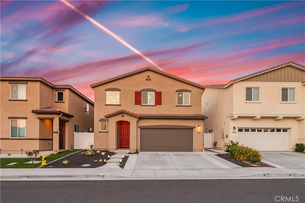 Welcome to this stunning 3-bedroom, 2.5-bath home offers over 1,600 sq. ft., an open-concept living in the highly sought-after, award-winning Temecula School District. Walking through the front door you will immediately appreciate how well maintained the home is. The large kitchen that offers tons of countertop space opens up to the living room, making the home perfect for family gatherings. Over the past two years, more than $50,000 in upgrades have been added, including paid-off solar, professional landscaping with hardscaping which expanded the front driveway, custom trim lighting, luxury vinyl plank through the second level and multiple entertainment built-ins. Upstairs, the luxurious primary suite boasts a large walk-in closet, a beautifully appointed bathroom with upgraded cabinetry. Additional upgrades include a gazebo, whole-house water filtration, added privacy in the backyard, and more. Combining the convenience of new construction with premium finishes, this home is truly move-in ready in one of Temecula’s most desirable communities.