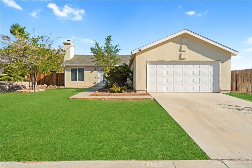 Why buy brand new when you can have nearly new for so much less? This beautifully updated home shines with a brand-new interior, starting with a dream kitchen featuring state-of-the-art appliances, granite counters, subway tile backsplash, and gorgeous cabinetry. Easy-care, high-quality laminate floors flow throughout, while each room is enhanced with stylish ceiling fans and dual switches for comfort and convenience. A brand-new HVAC system ensures you’ll stay cool in the summer and cozy in the winter. Tucked away on a peaceful cul-de-sac, the backyard offers the ultimate in privacy with rolling hills as your backdrop. Conveniently located near Edwards Air Force Base, this home is ideal for military families or anyone seeking a short commute. This is the perfect blend of value, comfort, and location—don’t miss your chance, it won’t last long!