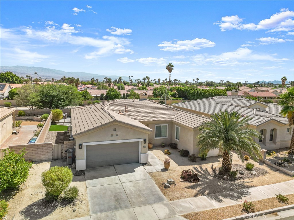 Stunning single story, remodeled home located in the highly desirable NO-HOA Tapestry neighborhood. Beautifully designed 3 bedroom, 2 bath floor plan. Perfect for anyone looking for a turn key property. Kitchen has been updated with brand new cabinets, spacious island and stainless steel appliances. Generously sized primary bedroom with an elegant primary bath design. The beautifully manicured, desert-landscaped, low-maintenance property features stylish curb appeal. Backyard offers a newly remodeled POOL/SPA with mountain views and new pool equipment. Excellent location just quick drive away from the world class shopping and dining in Palm Springs!