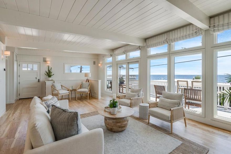 Listen, Ive been thinking about this Rio Del Mar beach house a lot lately. You know how youre always talking about escaping the heat & finding that ideal summer getaway where the whole family can just relax? This house sits in a private gated area right across the street from the beach, & honestly, every single day here feels like youre staying at an exclusive resort. I just know that this is the perfect spot for your second home. The dining room has a built-in banquette where you can sit with your morning coffee, watching whales migrate past while the kids spread out their board games & everyone watches the sunset paint the ocean different colors. The whole place has this bright beach cottage vibe that instantly puts everyone in vacation mode. Your storage shed becomes the hub for all your beach adventures, surfboards, chairs, & umbrellas. The kitchen has SubZero & Wolf appliances that make vacation cooking actually enjoyable, & the new washer & dryer handles the endless cycle of sandy towels. When you dont feel like cooking, Venus & Palm Deli are right there for lunch. The gated community gives you privacy, while the beach becomes your familys playground. Your family would spend every weekend here if they could, & honestly, so would you.