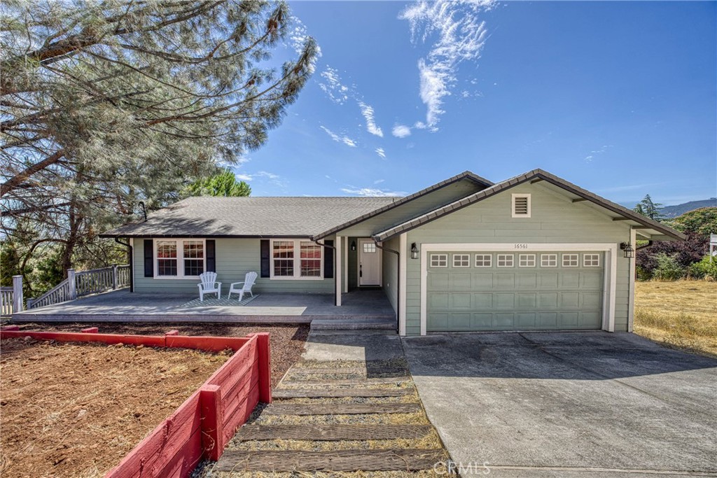 Looking for a truly turn key home in a great neighborhood, in the desirable community of Hidden Valley Lake, then this is a must see. Located at the end of the road in a private cul-de-sac. This open airy home was recently remodeled with fresh paint, and new beautiful marble vanities in the bathrooms. The Kitchen has been updated with new quartz countertops and paint. All new fixtures and lighting throughout. There are 3 generous size bedrooms with newer carpet and paint. The large composite deck is great for entertaining with mountain views. Extra large lot, plenty of room for your garden and with the recently replaced retaining wall in the parking area this home is truly ready to go and needs nothing! Hidden Valley Lake offers a 102 acre lake with beaches, boat slips, dog parks, fishing pond, tennis/pickleball courts, 18 hole championship golf course, equestrian center, community pool, 24 hour security. This turnkey property combines comfort, style, and functionality in a great location—don’t miss the opportunity to make this home your own!